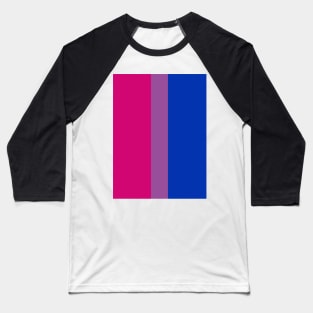 Proud Bisexual Pride Flag (Proud LGBTQ+ Community Pride Flag) Baseball T-Shirt